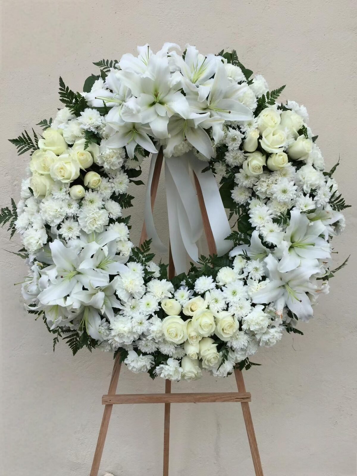 Passionate Faith Sympathy Wreath